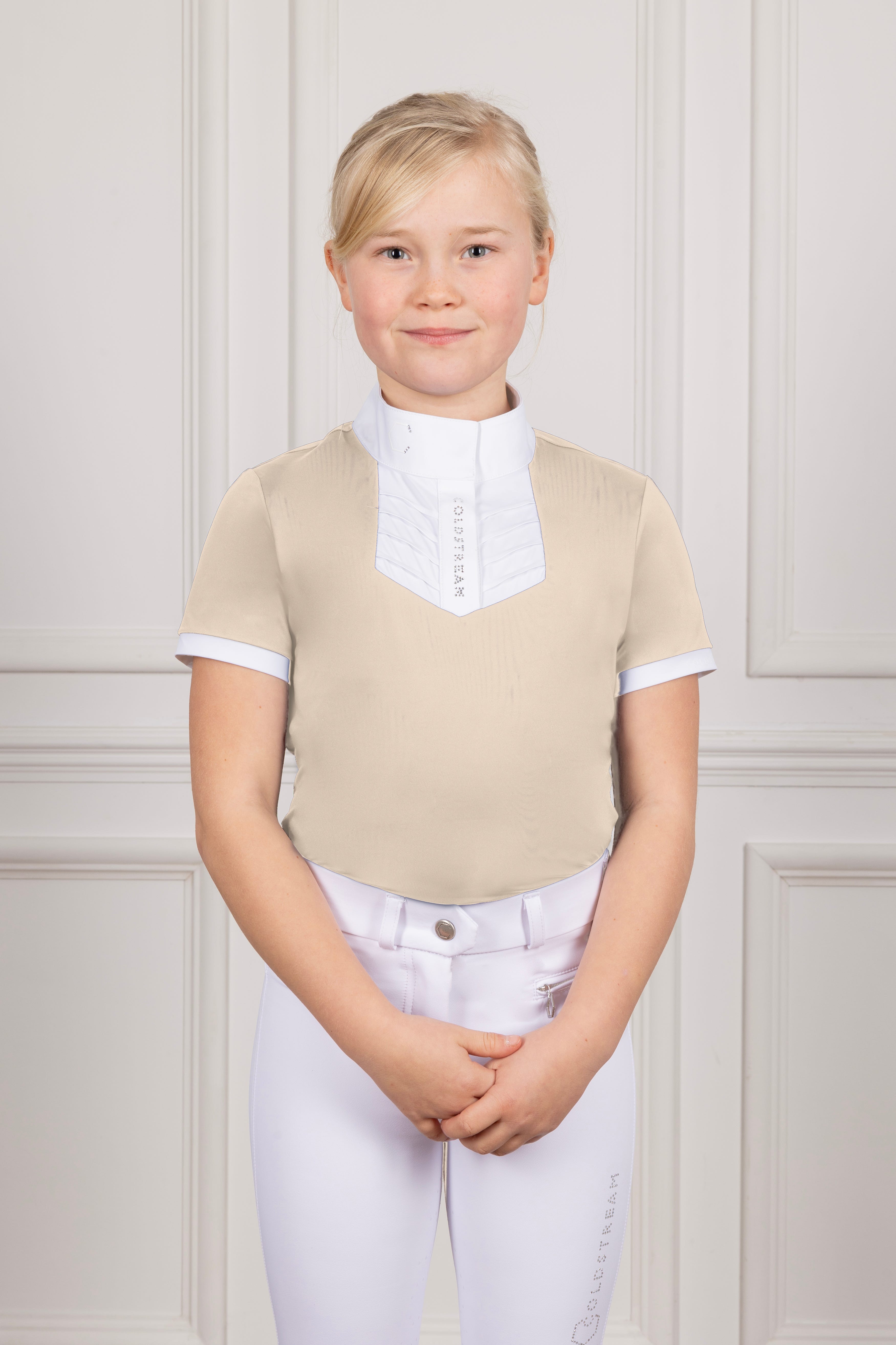Coldstream Next Generation Roslin Ruffled Crystal Show Shirt image 1